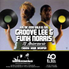 Groove Lee & Funk Norris_18aniv_Sala El Sol