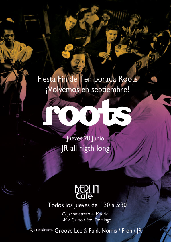 Roots descansa en verano. Volvemos en Septiembre!