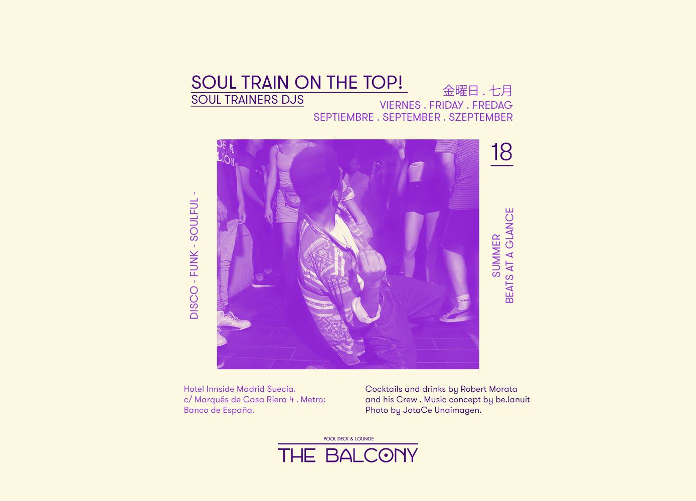 Soul Train On The Top @The Balcony