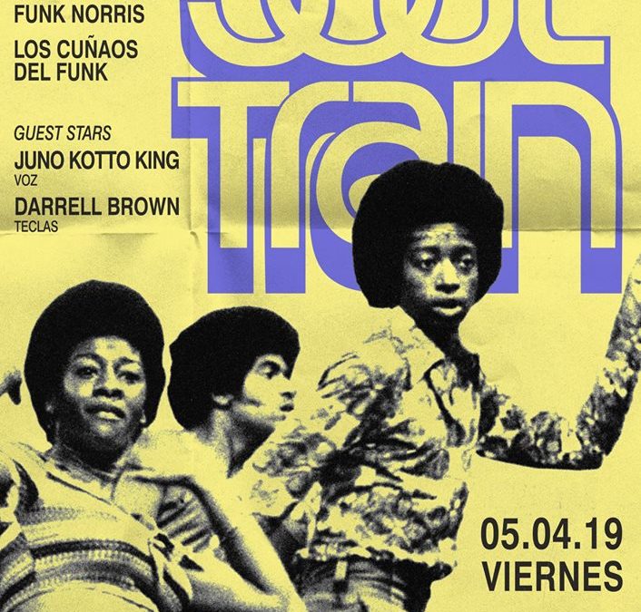 V5 abril 2019. Soul Train XXIV – berlinClub Madrid